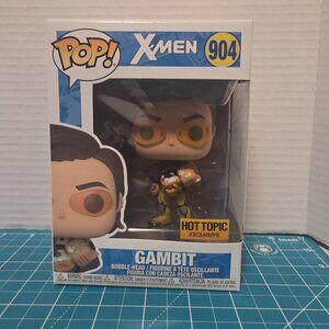 Funko POP Marvel Comics X-Men Gambit Hot Topic 904 Vinyl Figure